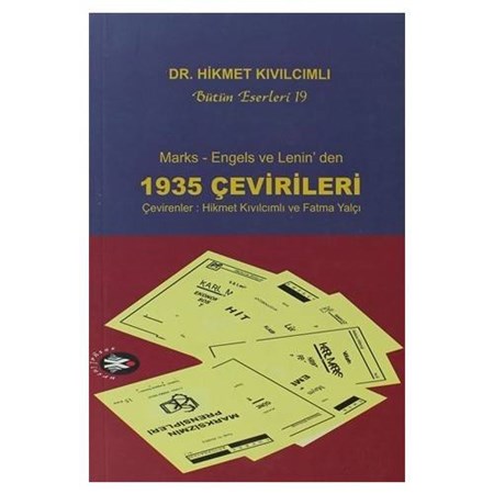 Marks, Engels ve Lenin’den 1935 Çevirileri Bütün Eserleri 19