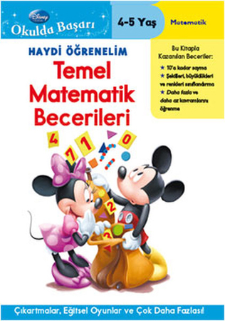 Okulda Başarı 12 - Haydi Öğrenelim Temel Matematik Becerileri (4-5 Yaş)