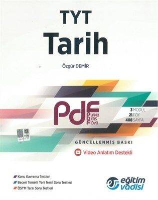 TYT Tarih Güncel PDF Planlı Ders Föyü