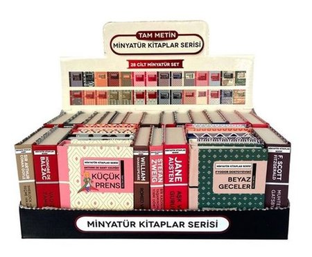 Minyatür Kitaplar Serisi - 28 Kitap Takım