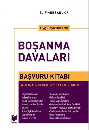 Uygulayıcılar Için Boşanma Davaları Başvuru Kitabı