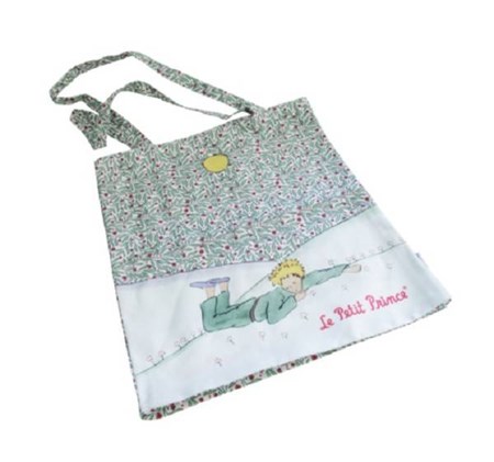 Küçük Prens Bez Çanta Yapraklar