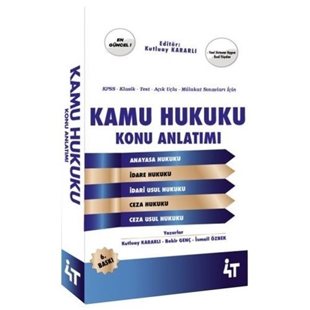 Kamu Hukuku Konu Anlatımı