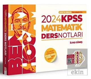 Benim Hocam Yayınları 2024 KPSS Matematik Ders Notları