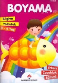 Bilgiye Yolculuk Boyama 3 4 Yaş
