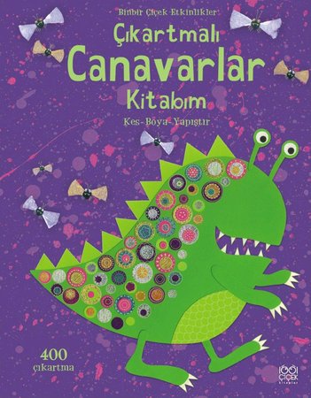 Çıkartmalı Canavarlar Kitabım