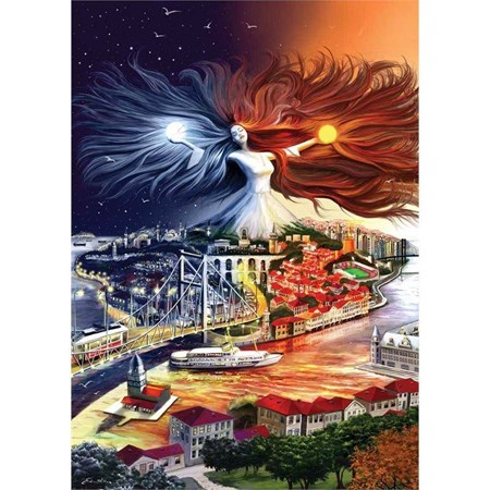 Ks Games Puzzle İstanbul 2000 Parça 11271