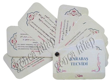 Karabaş Tecvidi Kartela