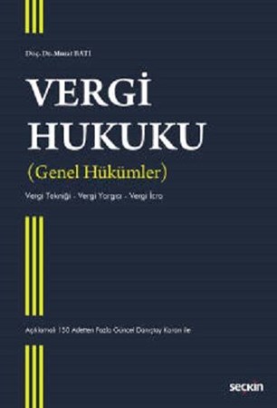 Vergi Hukuku (Genel Hükümler)