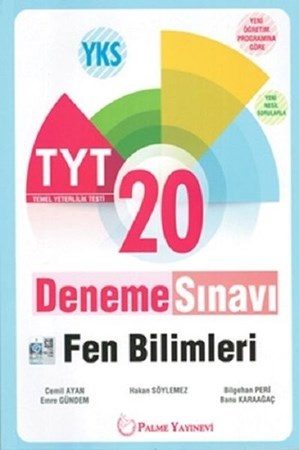 Palme Yks Tyt Fen Bilimleri 20 Deneme Sınavı Yeni
