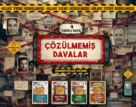Çözülmemiş Davalar Kutulu Set
