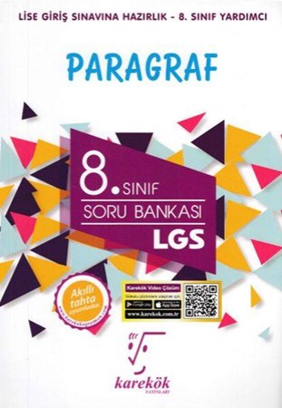 Karekök 8. Sınıf Lgs Paragraf Soru Bankası Yeni