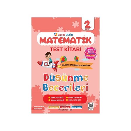 2. Sınıf Altın Beyin Matematik Test Kitabı