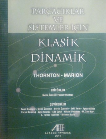 Parçacıklar Ve Sistemler İçin Klasik Dinamik / Thornton-Marıon