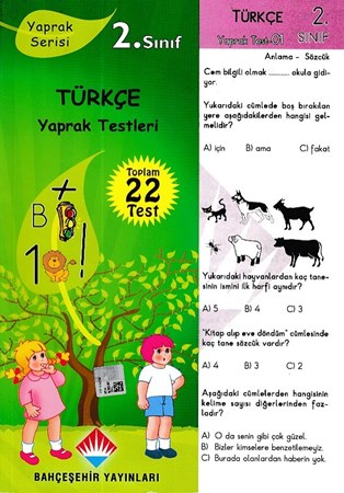Bahçeşehir 2. Sınıf Türkçe Yaprak Testleri