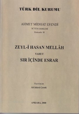Zeyl-i Hasan Mellah Yahut Sır İçinde Esrar