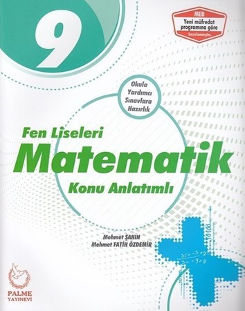 Palme 9. Sınıf Fen Liseleri Matematik Konu Kitabı Yeni