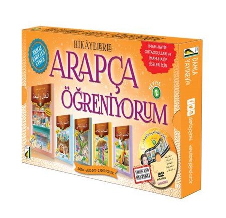 Hikayelerle Arapça Öğreniyorum Seviye 2 5 Kitap Takım