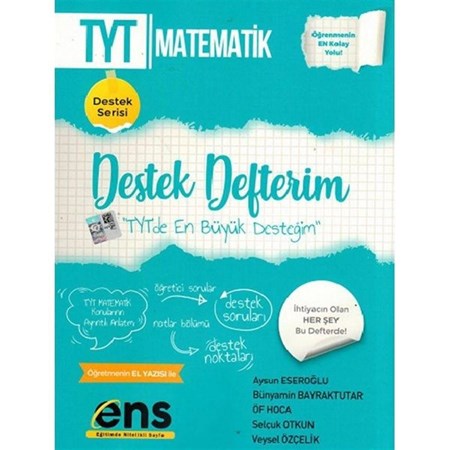 TYT Matematik Destek Defterim ENS Yayıncılık