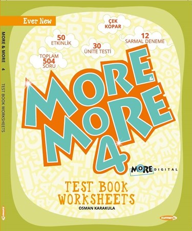 4. Sınıf More More Worksheets Test Book