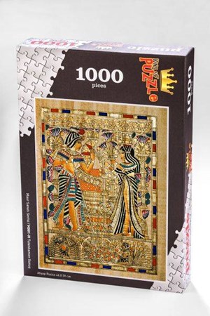 Mısır Sanatı Serisi Tutankamon Sunuş 1000 Parça Puzzle Ms01 M