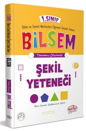 1. Sınıf Bilsem Hazırlık Şekil Yeteneği Tamamı Çözümlü