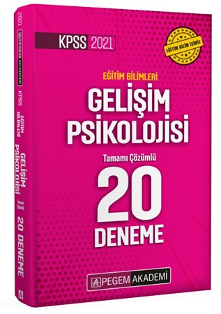 2021 Kpss Eğitim Bilimleri Gelişim Psikolojisi Tamamı Çözümlü 20 Deneme