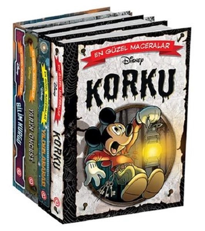 Disney En Güzel Maceralar Serisi-Çizgi Roman 4 Kitap Seti