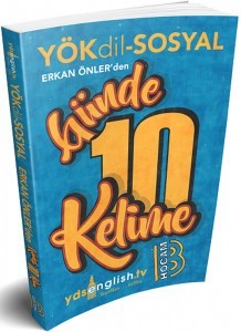 Benim Hocam Yayınları Yökdil Sosyal Günde 10 Kelime Cep Kitabı