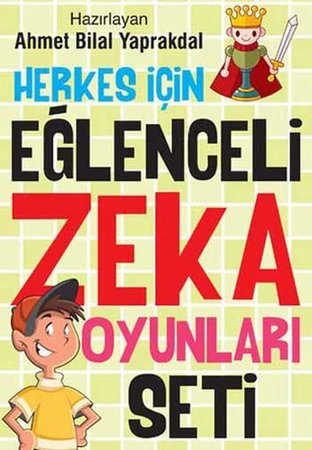 Herkes İçin Eğlenceli Zeka Oyunları Seti (4 Kitap)