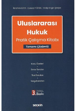 Uluslararası Hukuk / Pratik Çalışma Kitabı