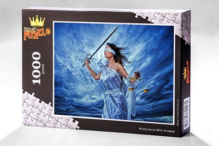 Mitoloji Serisi Adalet 1000 Parça Puzzle Mt01 M