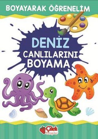 Boyayarak Öğrenelim Deniz Canlılarını Boyama