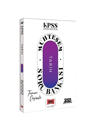 KPSS Genel Kültür Muhteşem Tarih Tamamı Çözümlü Soru Bankası 2023