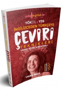 Yökdil-Yds Çeviri Teknikleri Video Konu Anlatımlı Benim Hocam Yayınları