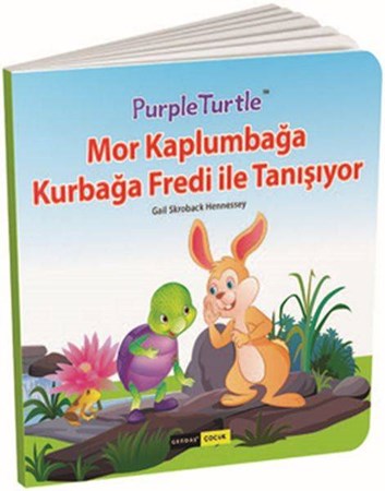 Mor Kaplumbağa Kurbağa Fredi Ile Tanışıyor