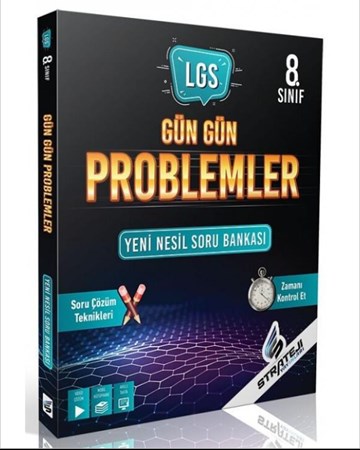 8. Sınıf LGS Gün Gün Problemler Yeni Nesil Soru Bankası
