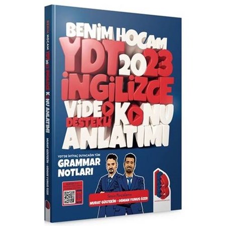 YDT İngilizce Video Destekli Konu Anlatımı