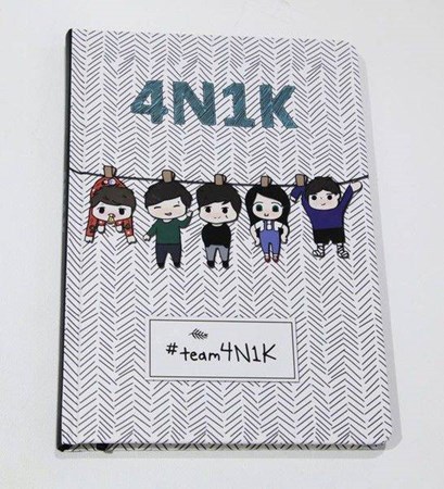 4N1K Team A5 Defter Ciltli