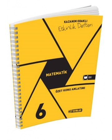 6. Sınıf Matematik Özet Konu Anlatımı Etkinlik Defteri