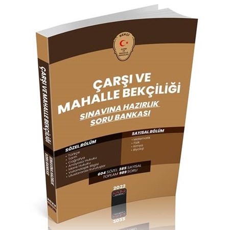 Çarşı ve Mahalle Bekçiliği Hazırlık Soru Bankası