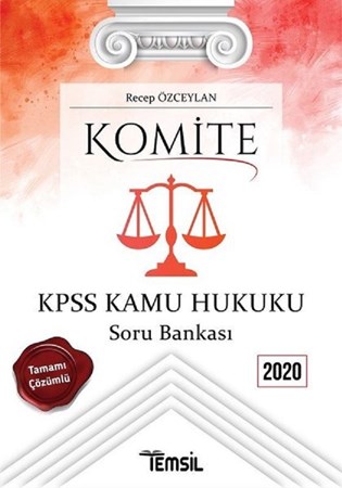 Kamu Hukuku Soru Bankası / 2020 Komite Kpss