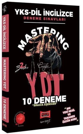 Yargı Yayınları YKS-DİL İngilizce Deneme Sınavları Mastering YDT 10 Deneme Sınavı
