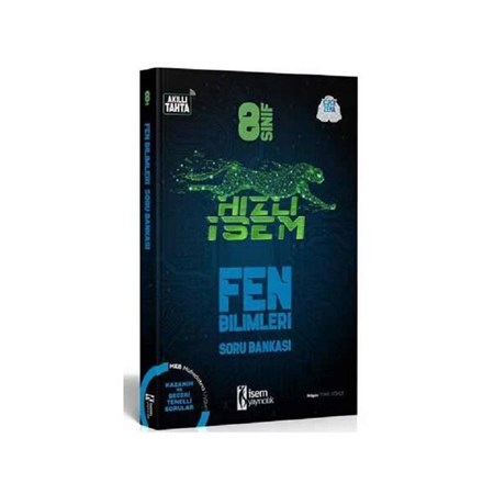 8. Sınıf Fen Bilimleri Hızlı İsem Soru Bankası