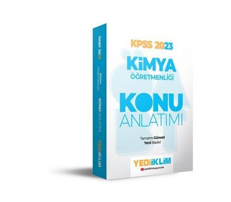 ÖABT Kimya Öğretmenliği Konu Anlatımı 2023