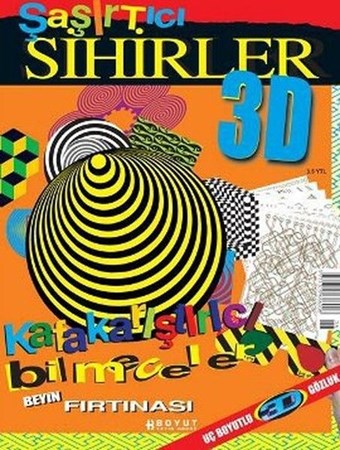 3D Çocuk Dergisi Şaşırtılı Sihirler