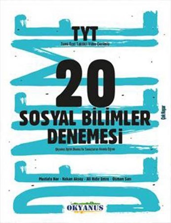TYT Sosyal Bilimler 20 Denemesi