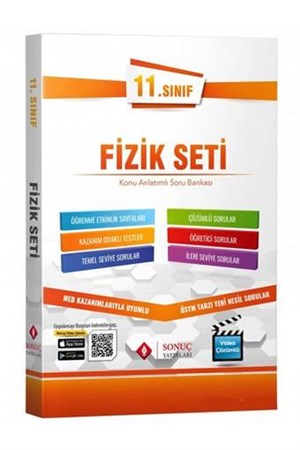 11. Sınıf Fizik Konu Anlatımlı Soru Bankası Seti