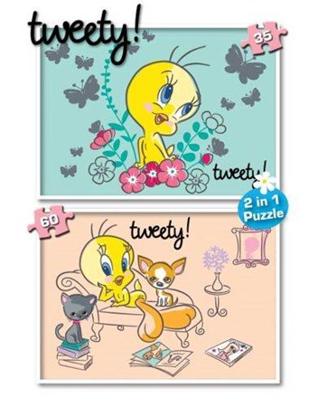 Tweety Puzzle 2 In 1 35 60 Parça Tw 741
