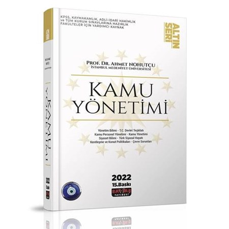 Kamu Yönetimi Konu Anlatımı Altın Seri